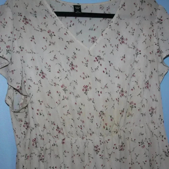 Shein Curve 3XL 100% Polyester Floral Print Dress - Picture 12 of 16